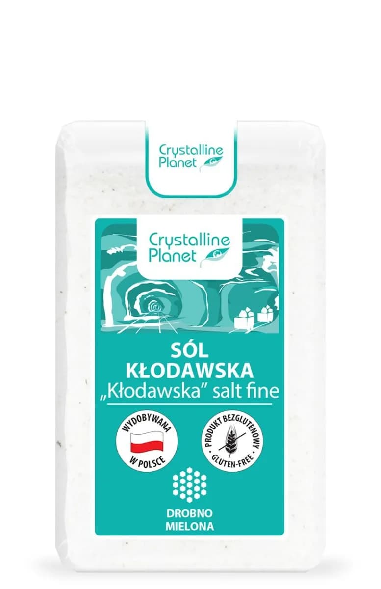 Crystalline Planet Sól Kłodawska Drobna 600 g - zdjęcie 1