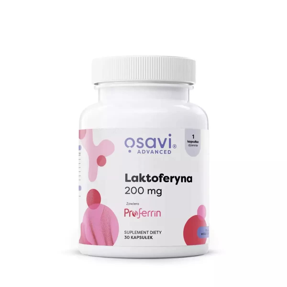 Osavi Laktoferyna 200 mg 30 kapsułek - zdjęcie 1