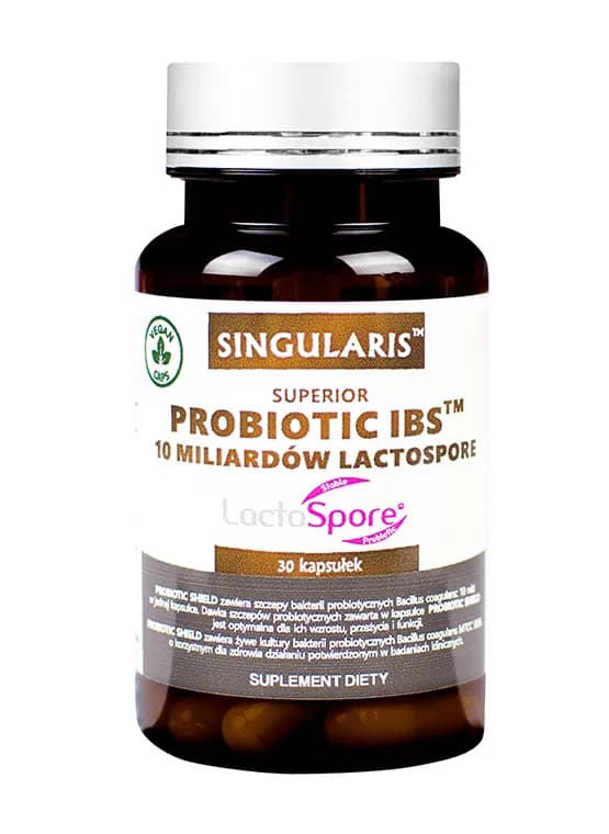 Singularis Superior Probiotic IBS 10 mld 30 kapsułek wegańskich - zdjęcie 1