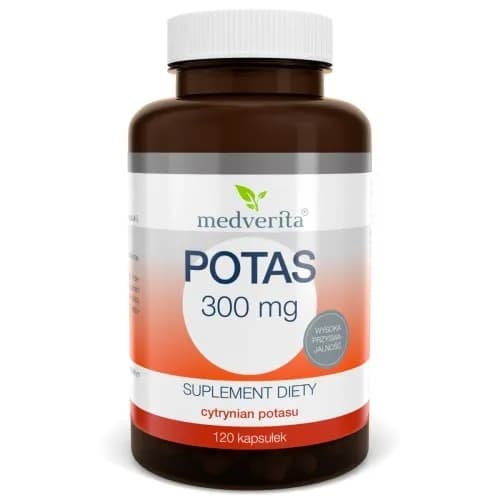 Medverita Potas 300 mg 120 kapsułek - zdjęcie 1