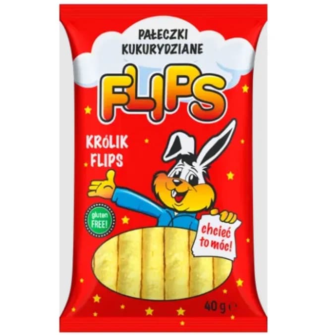 Sante Flips Pałeczki Kukurydziane 40g - zdjęcie 1
