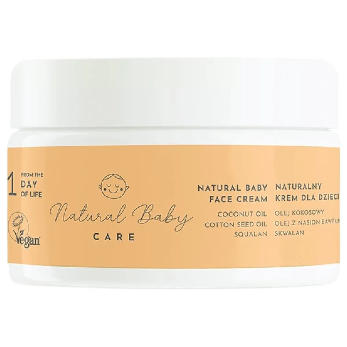 Natural Baby Care Naturalny krem do twarzy dla dzieci 50 ml - zdjęcie 1