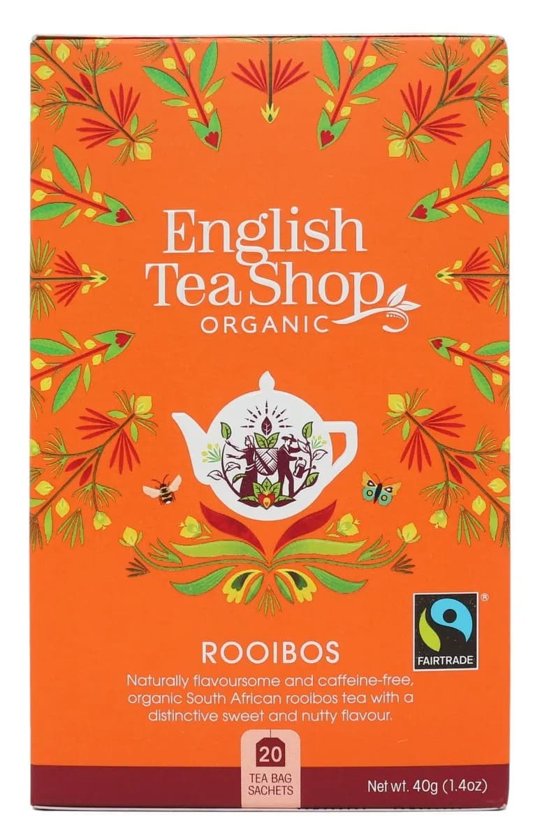 ENGLISH TEA SHOP Herbatka Rooibos BIO (20 x 2 g) 40 g - zdjęcie 1