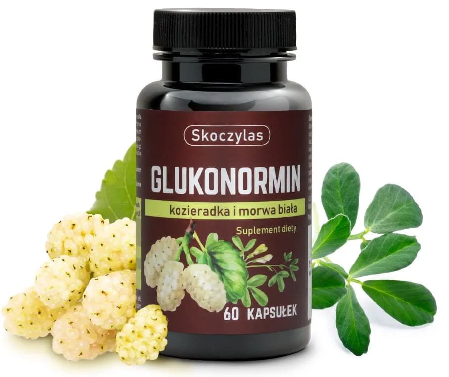 Skoczylas Glukonormin 60 kapsułek - zdjęcie 1