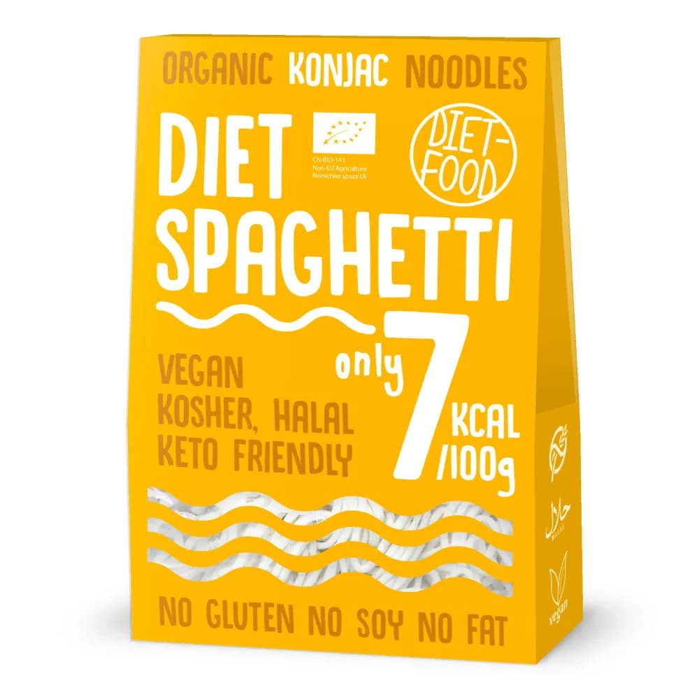 Diet Food Makaron Shirataki Konjac Spaghetti Bio 300g - zdjęcie 1