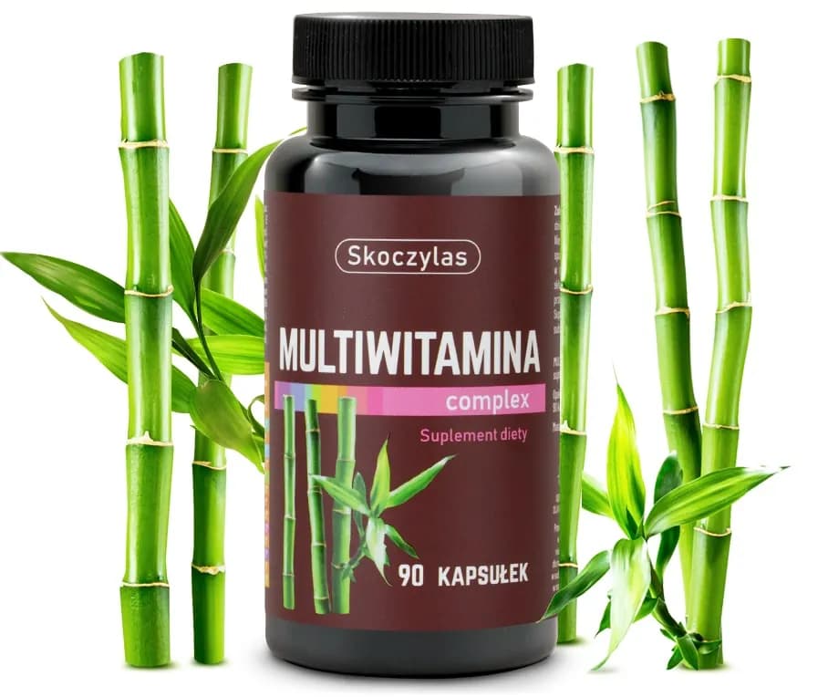 Skoczylas Multiwitamina + krzem, bor, jod 90 kapsułek - zdjęcie 1