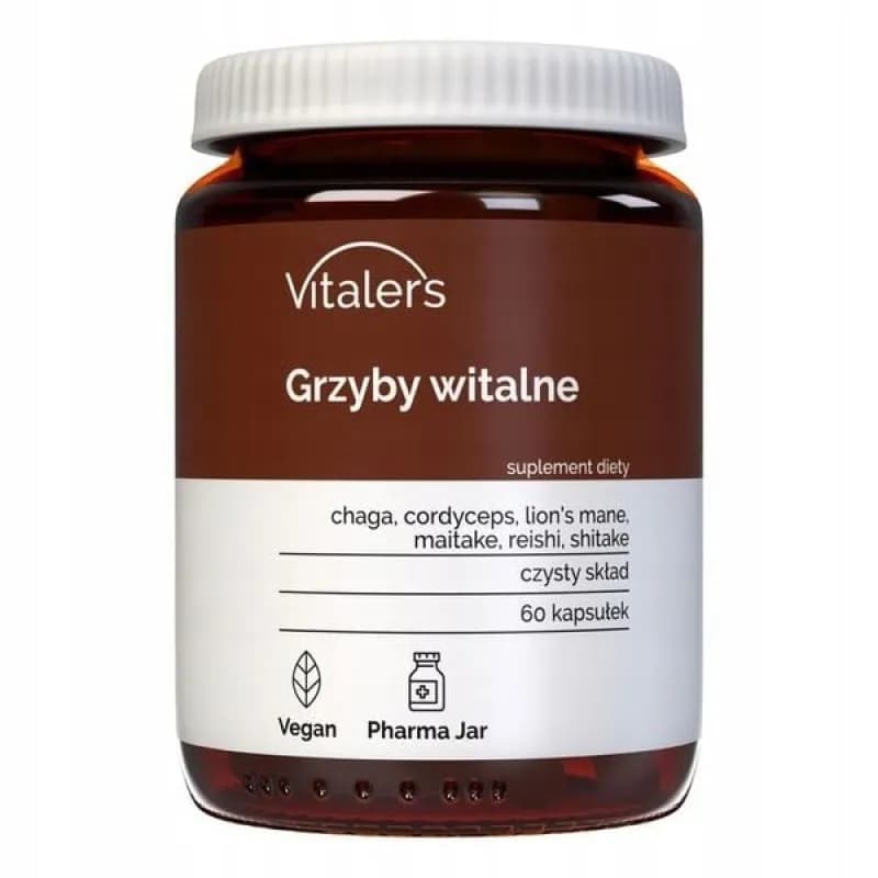 Vitaler's Grzyby witalne 60 kapsułek - zdjęcie 1