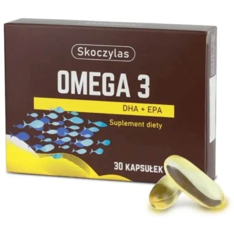 Skoczylas OMEGA 3 DHA + EPA (712 mg + 254 mg) 30 kapsułek - zdjęcie 1