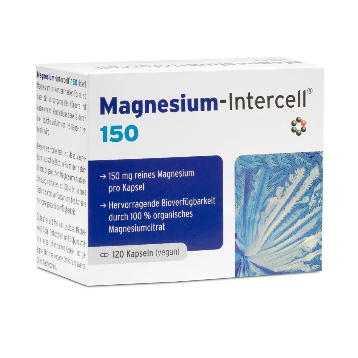 Mito-Pharma Magnesium-Intercell 150 Cytrynian magnezu 120 kapsułek - zdjęcie 1