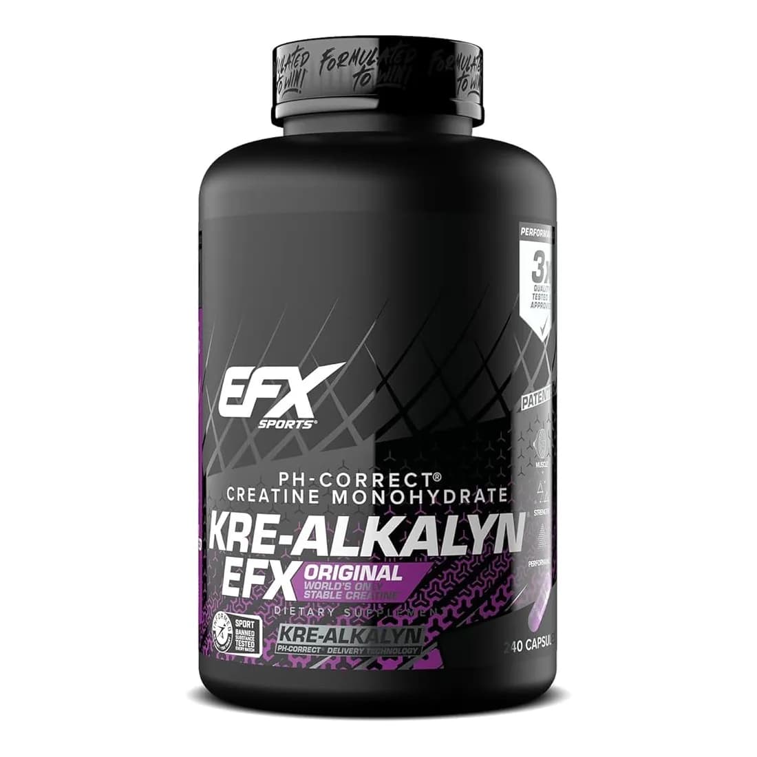 EFX Sports Kre-Alkalyn EFX Kreatyna 240 kapsułek - zdjęcie 1