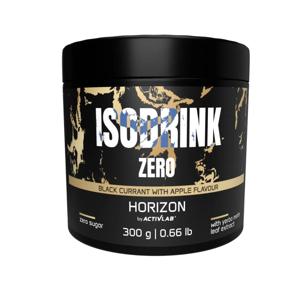 HORIZON by ActivLab Isodrink Zero czarna porzeczka z jabłkiem słój 300 g - zdjęcie 1