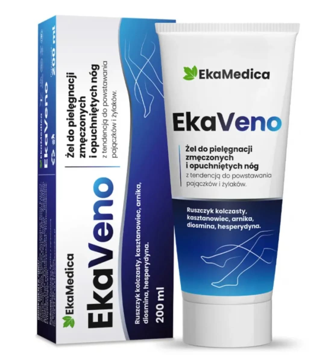 EkaMedica EkaVeno żel do nóg 200 ml - zdjęcie 1