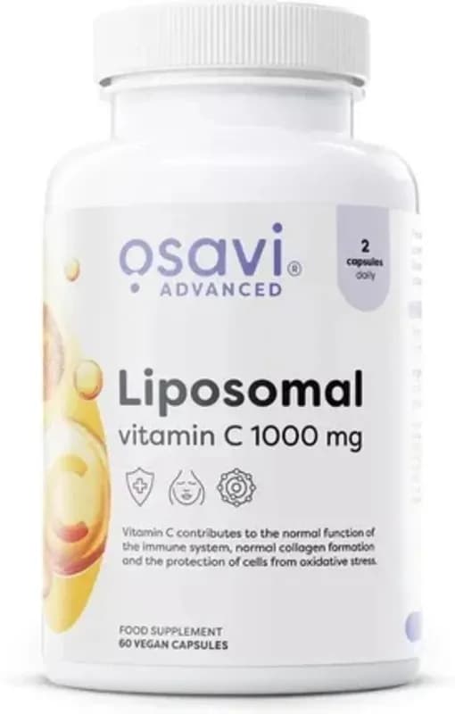 Osavi Liposomalna Witamina C 1000 mg 60 vege kapsułek - zdjęcie 1