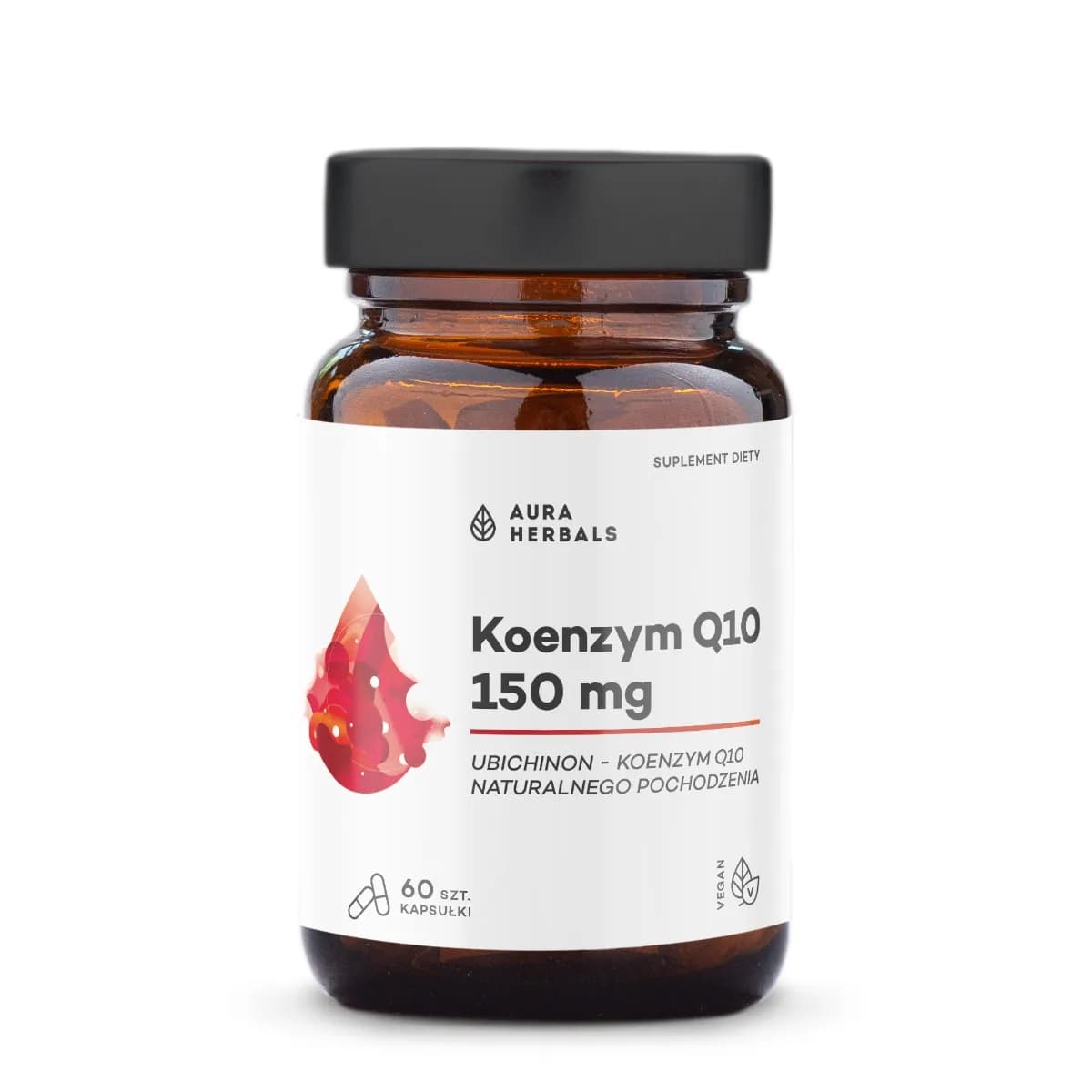 Aura Herbals Koenzym Q10 150 mg 60 kapsułek - zdjęcie 1