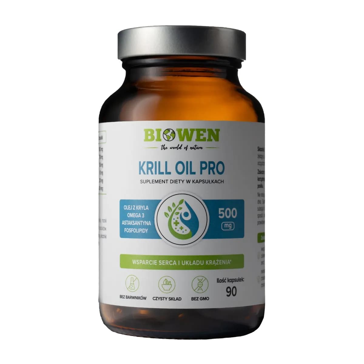 Biowen Krill Oil Pro olej z kryla 90 kapsułek - zdjęcie 1