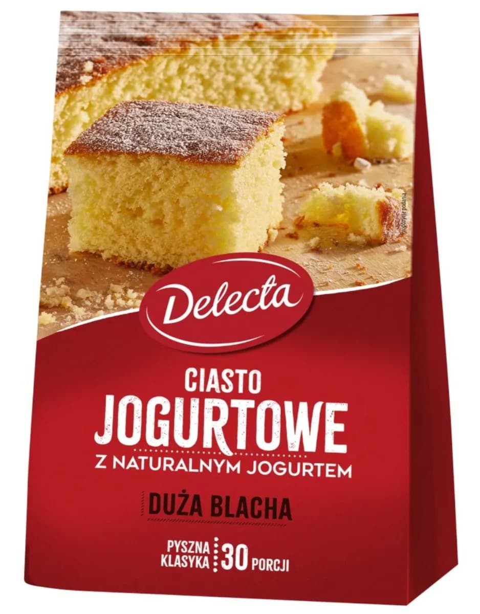 Delecta Ciasto Jogurtowe Duża Blacha 640 g - zdjęcie 1