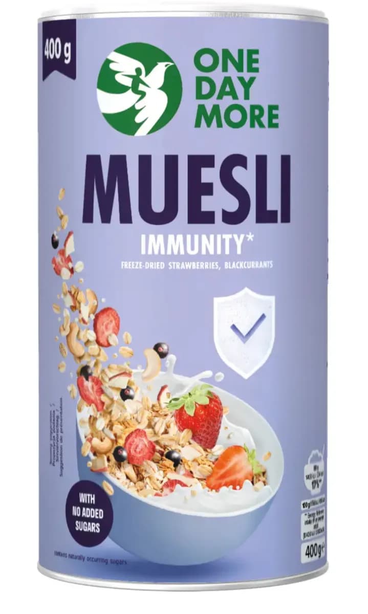 ONEDAYMORE Musli Odpornościowe 400g - zdjęcie 1