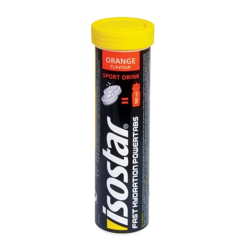ISOSTAR Power Tabs 120 g o smaku pomarańczowym - zdjęcie 1