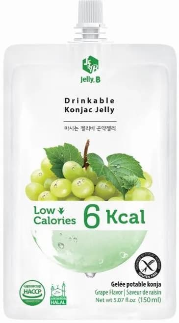 Jelly.B Galaretka Jelly Konjac winogrono 150 ml - zdjęcie 1