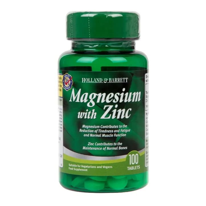 Holland & Barrett Magnez i cynk 90 tabletek - zdjęcie 1