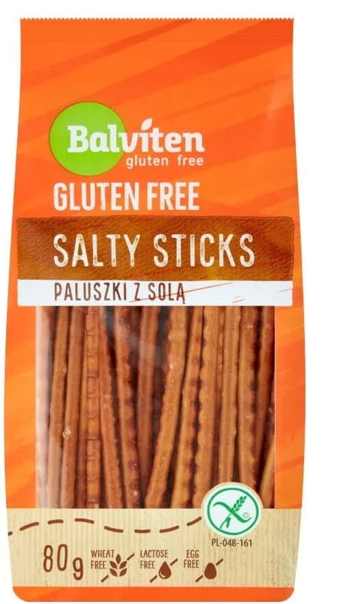 Balviten Paluszki Z Solą Bezglutenowe 80 g - zdjęcie 1