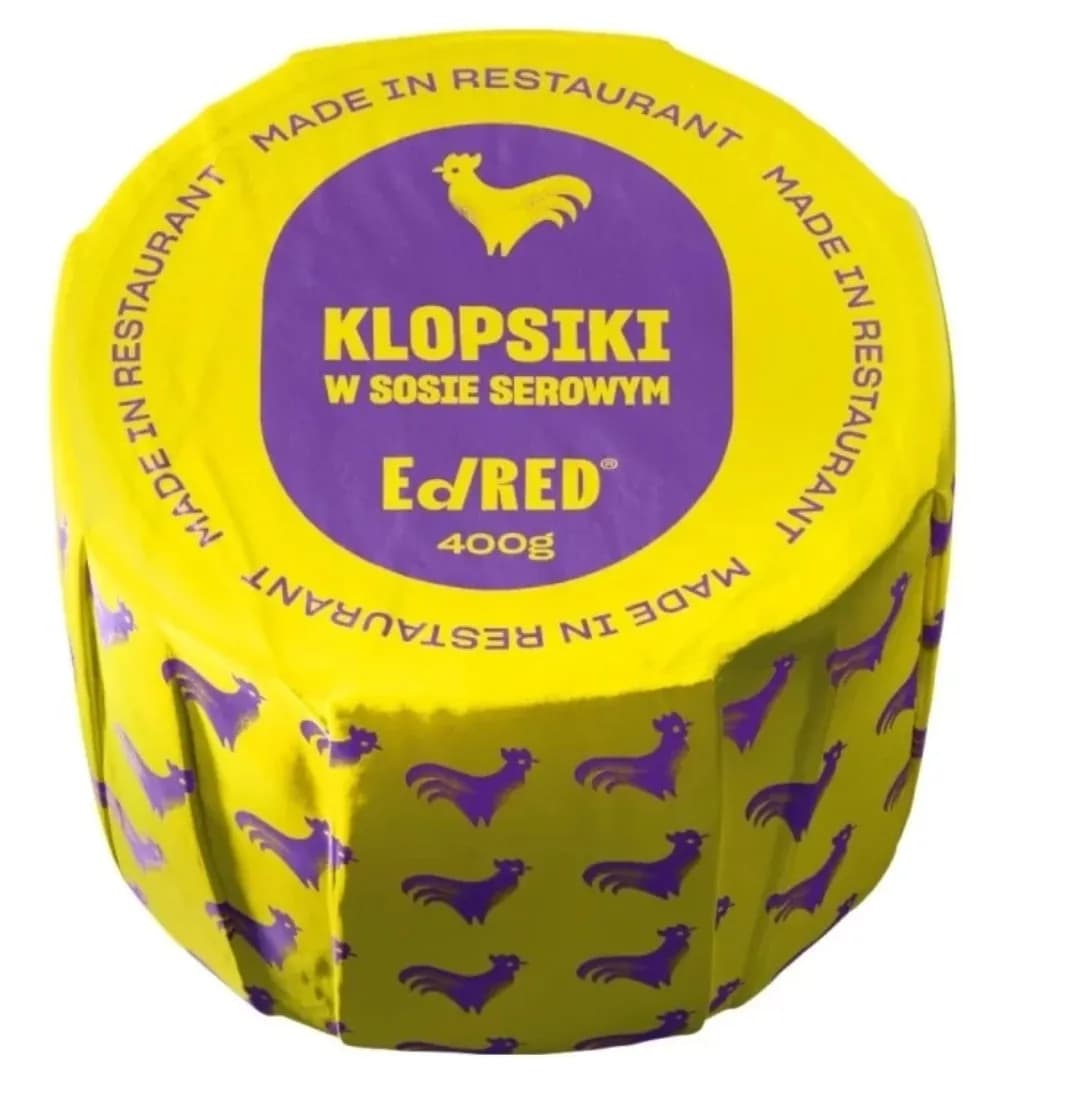 EdRED Klopsy Drobiowe W Sosie Serowym 400 g - zdjęcie 1