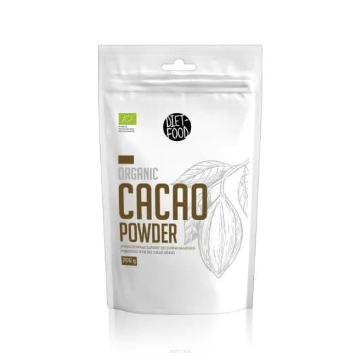 Diet Food Kakao mielone Bio 200g - zdjęcie 1