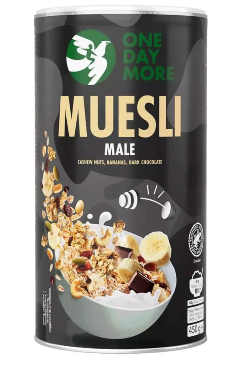 ONEDAYMORE Musli Męskie 450g - zdjęcie 1