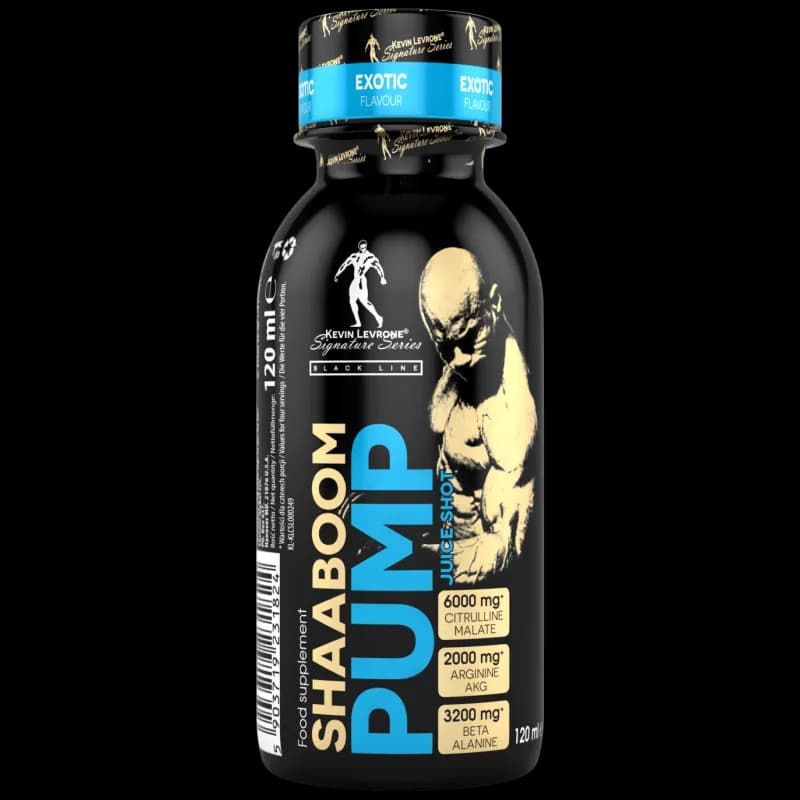 Levrone Shaaboom Pump Juice Shot 120 ml o smaku egzotycznym - zdjęcie 1