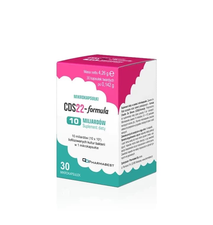 Pharmabest CDS22-formula Mikrokapsułki 10 mld 30 kapsułek - zdjęcie 1