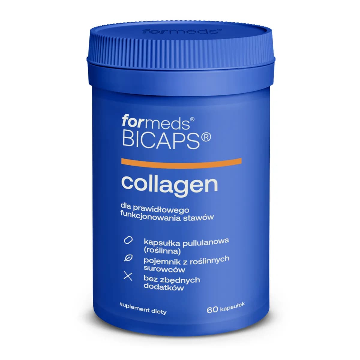 ForMeds Bicaps Collagen prolina oraz witamina C 60 kapsułek - zdjęcie 1
