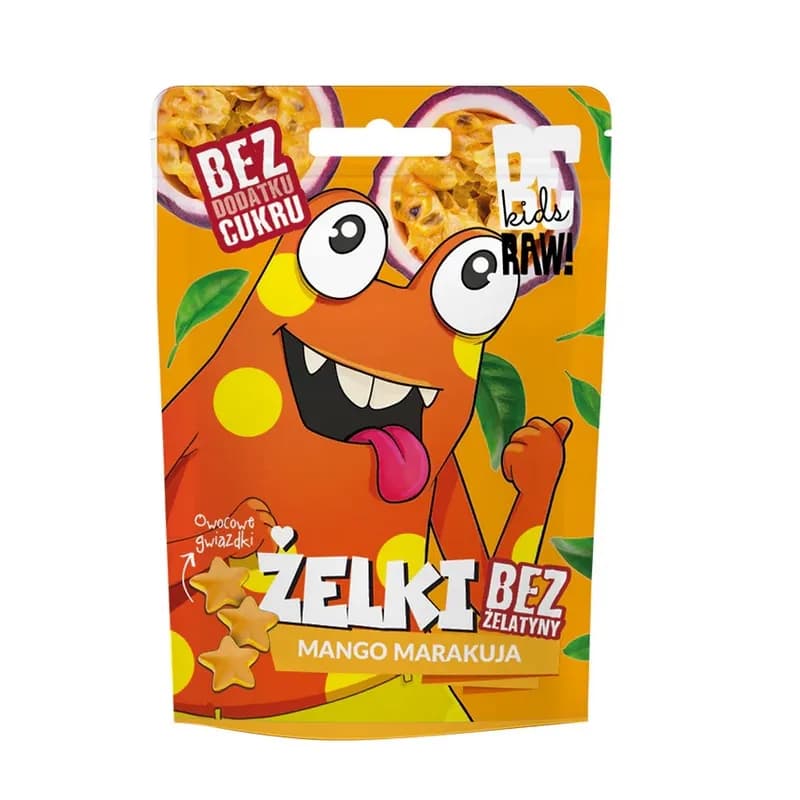 BeRAW Kids Żelki Mango Marakuja 35 g - zdjęcie 1