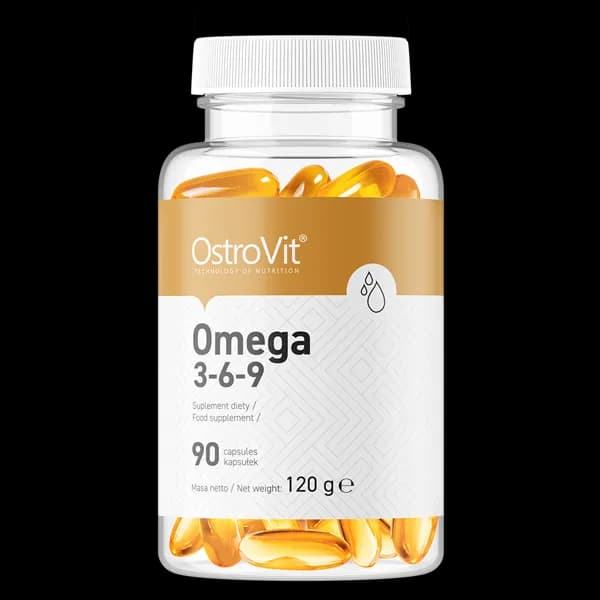 OstroVit Omega 3-6-9 90 kapsułek - zdjęcie 1