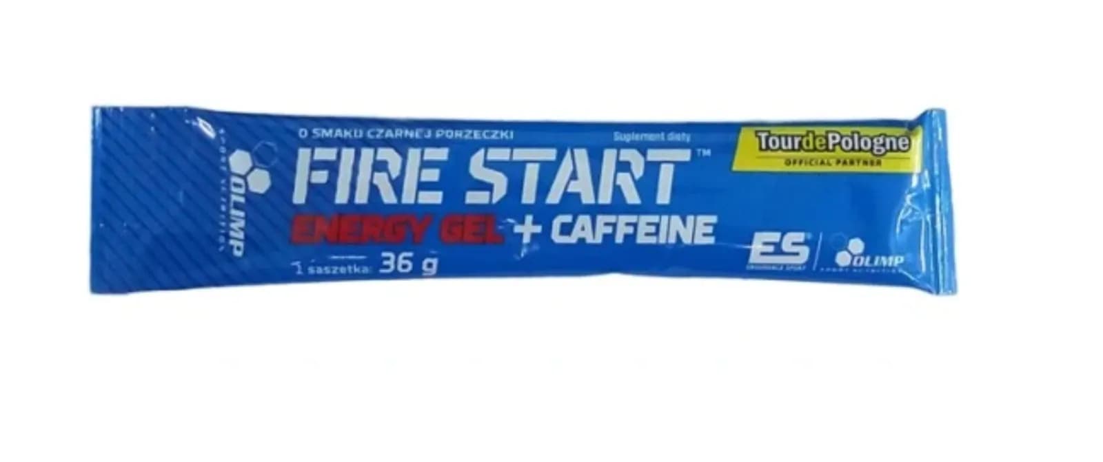 Olimp Fire Energy gel + Caffeine 36g o smaku czarnej porzeczki - zdjęcie 1