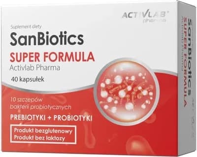 ActivLab SanBiotics Super Formula 40 kapsułek - zdjęcie 1