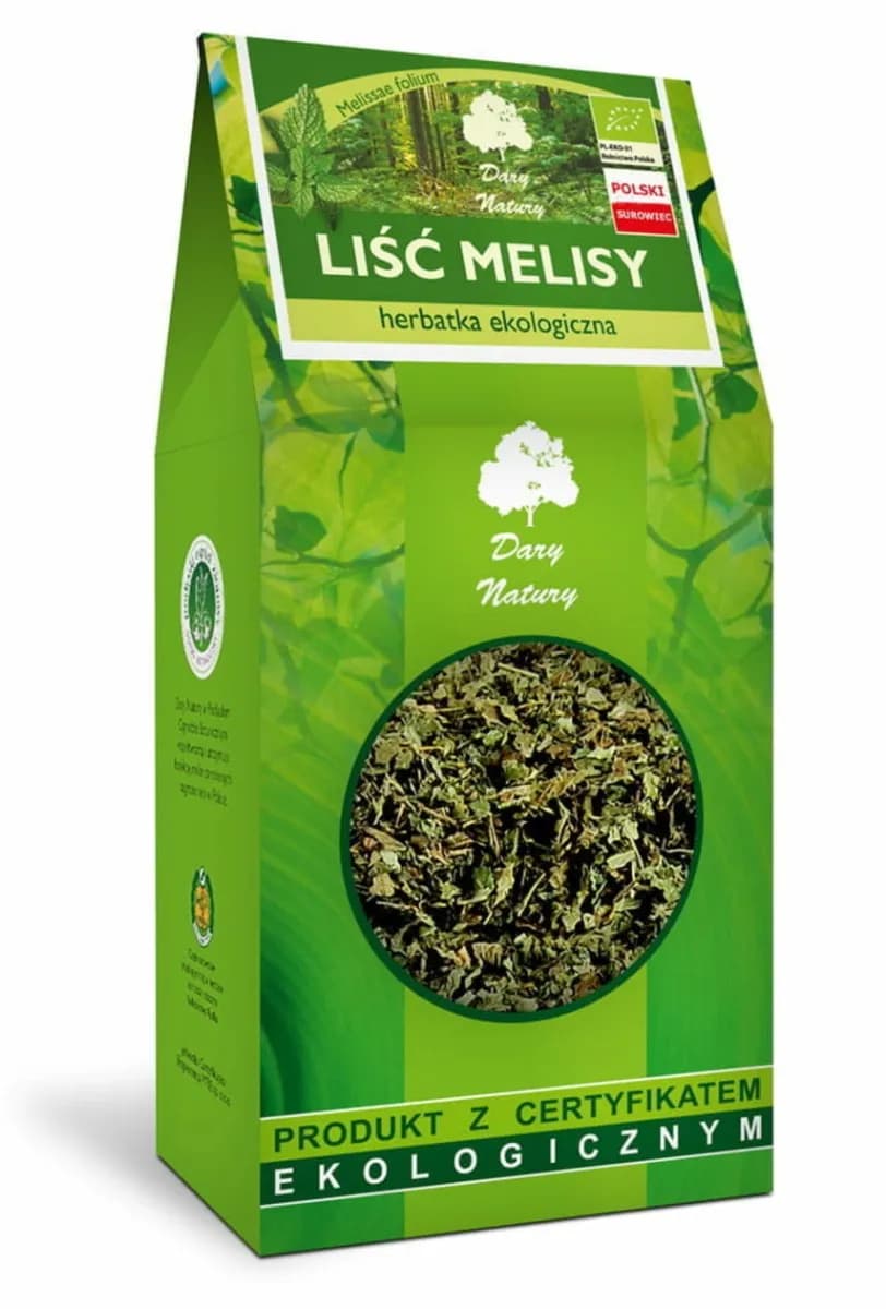 Dary Natury Herbatka Liść Melisy BIO 100 g - zdjęcie 1