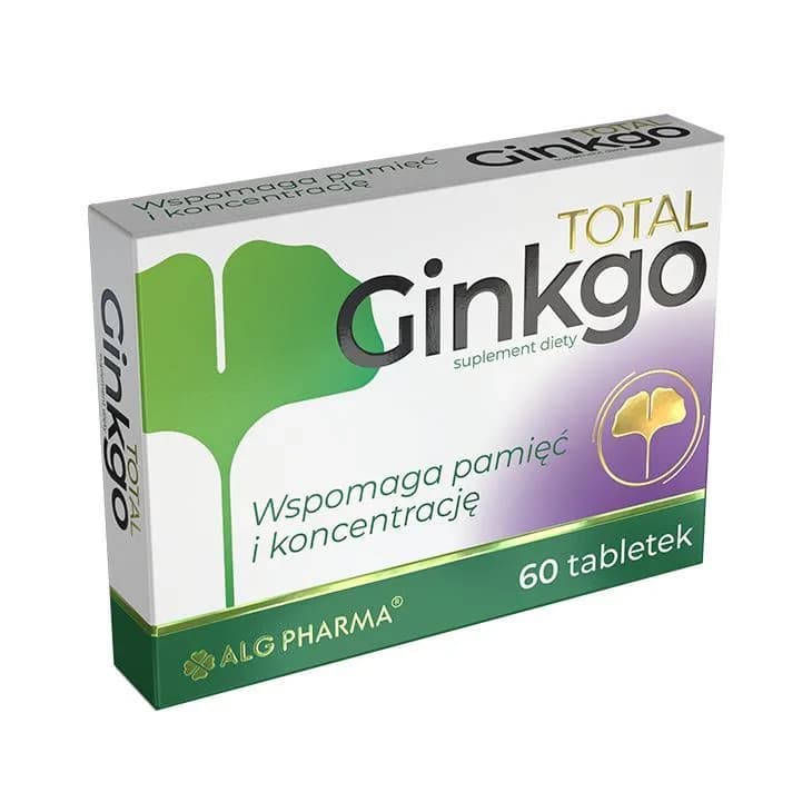 Alg Pharma Total Ginkgo 60 tabletek - zdjęcie 1