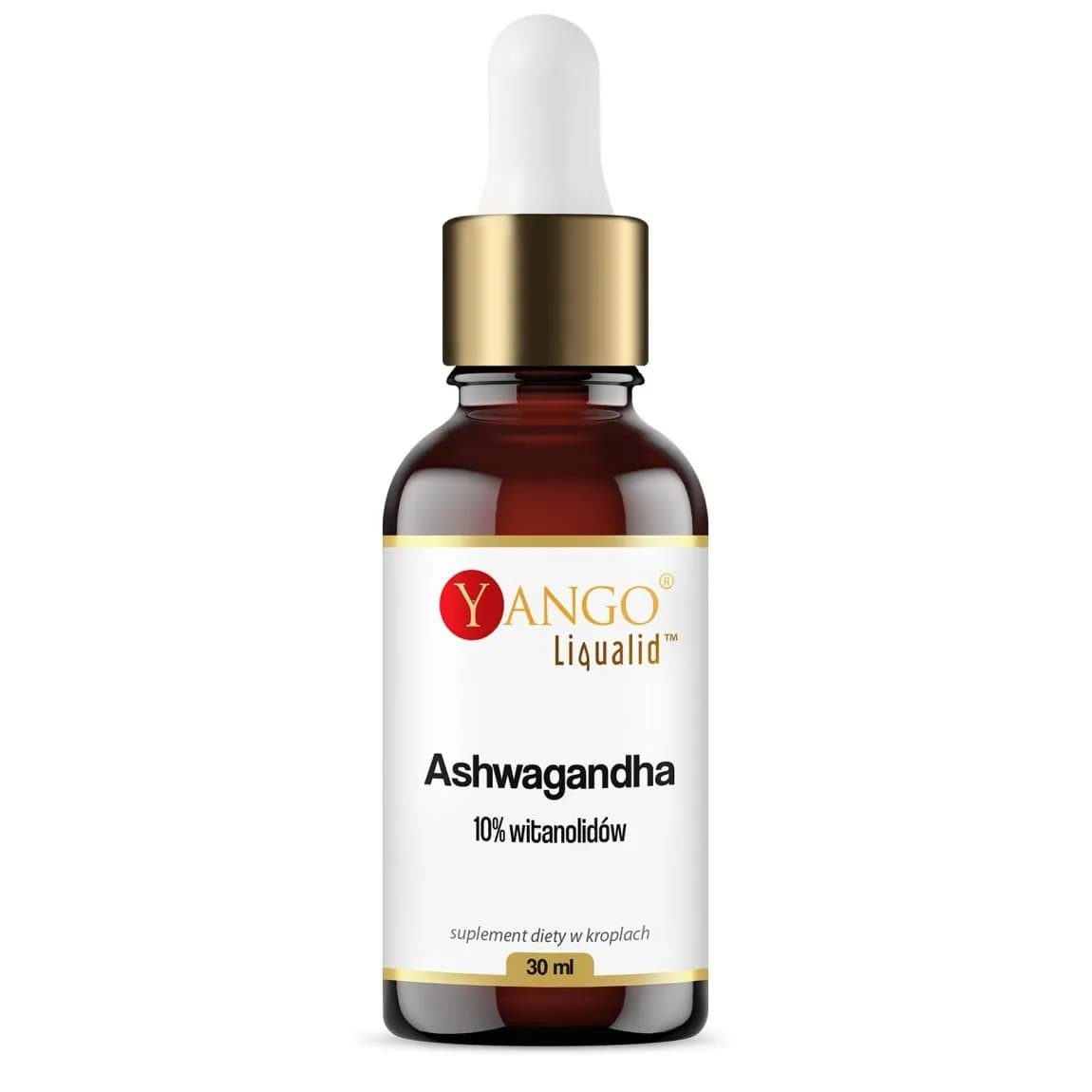 Yango Ashwagandha 10% witanolidów krople 30 ml - zdjęcie 1