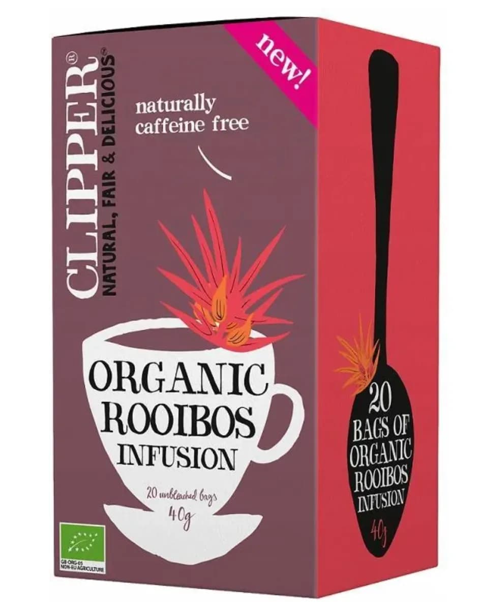 Clipper Herbatka Rooibos BIO (20 x 2 g) 40 g - zdjęcie 1