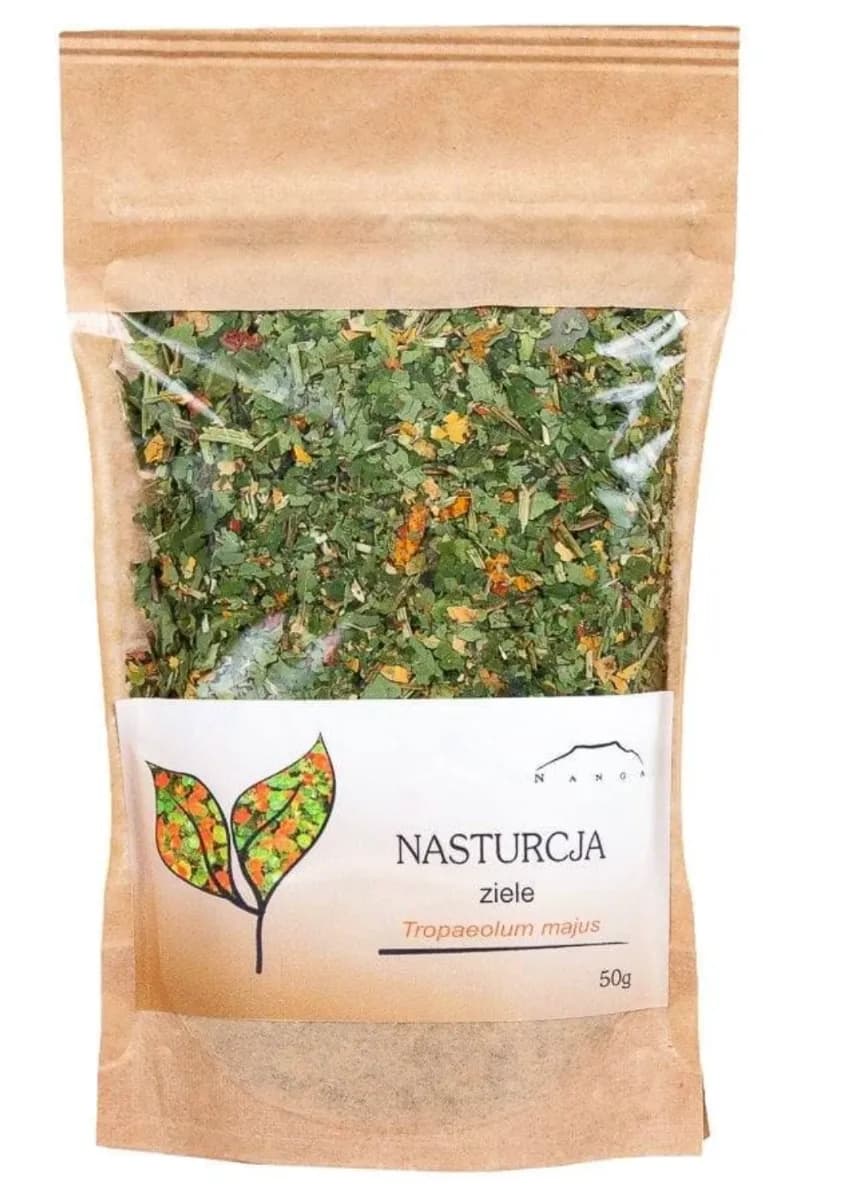 Nanga Nasturcja większa ziele cięte 50 g - zdjęcie 1