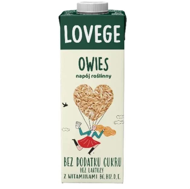 Sante Napój Lovege Owsiany Bez Cukru 1l - zdjęcie 1