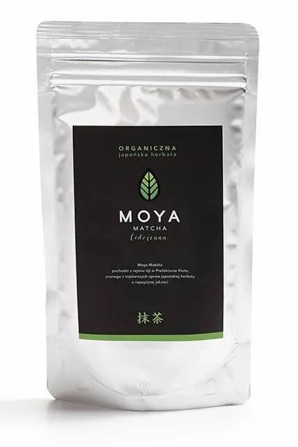 Moya Matcha Herbata Zielona Matcha Codzienna Japońska BIO 100 g - zdjęcie 1