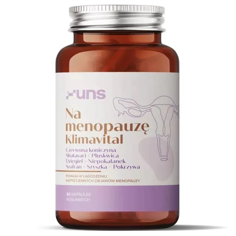 UNS Na Menopauzę Klimavital 60 vege kapsułek - zdjęcie 1