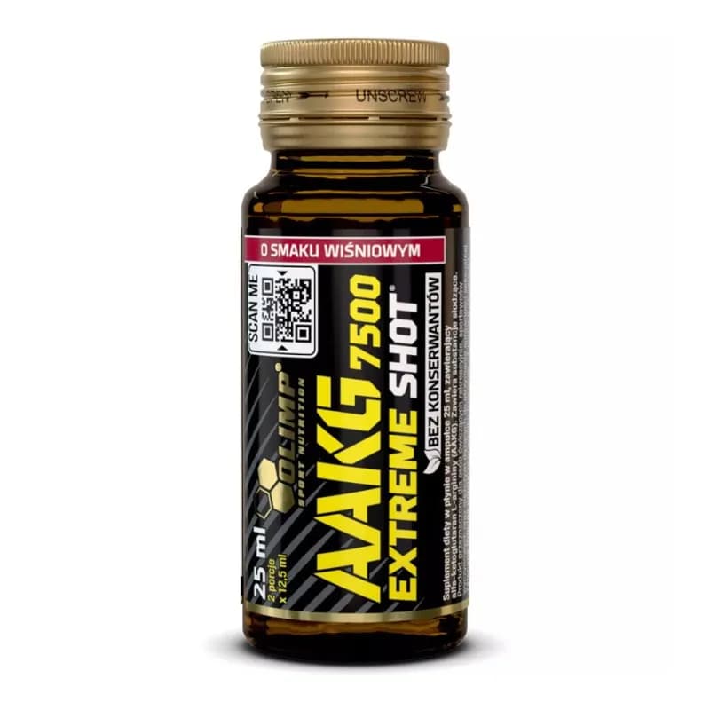 Olimp AAKG 7500 Extreme Shot 25 ml o smaku wiśniowym - zdjęcie 1