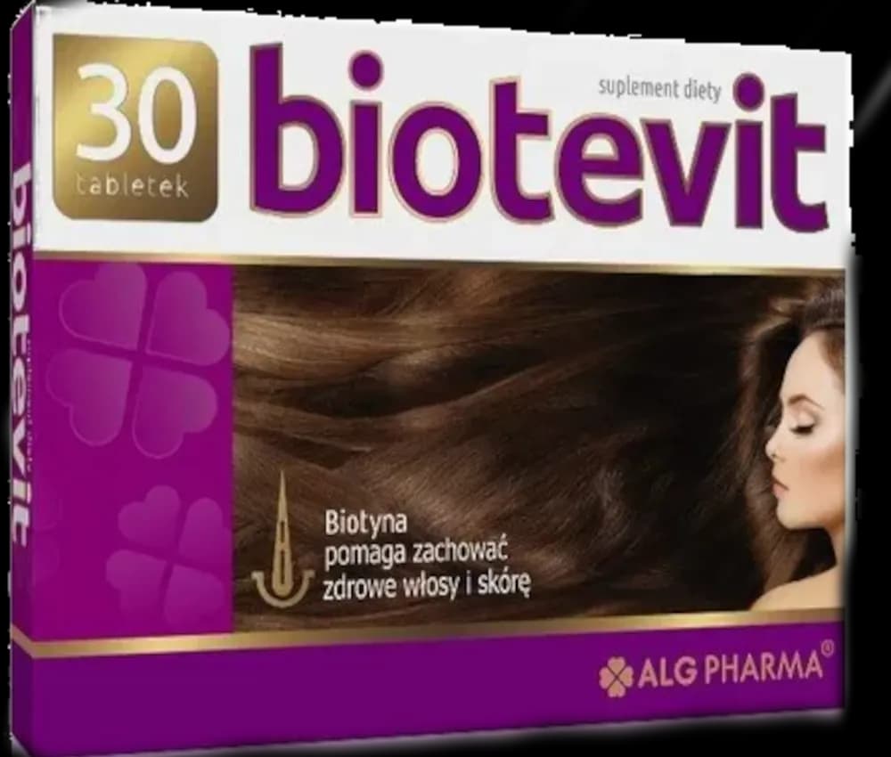 Alg Pharma Biotevit 30 tabletek - zdjęcie 1
