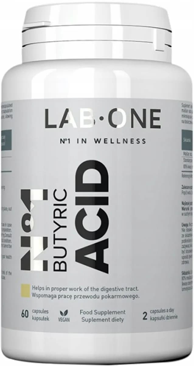 LAB ONE N°1 Butyric ACID 60 kapsułek - zdjęcie 1