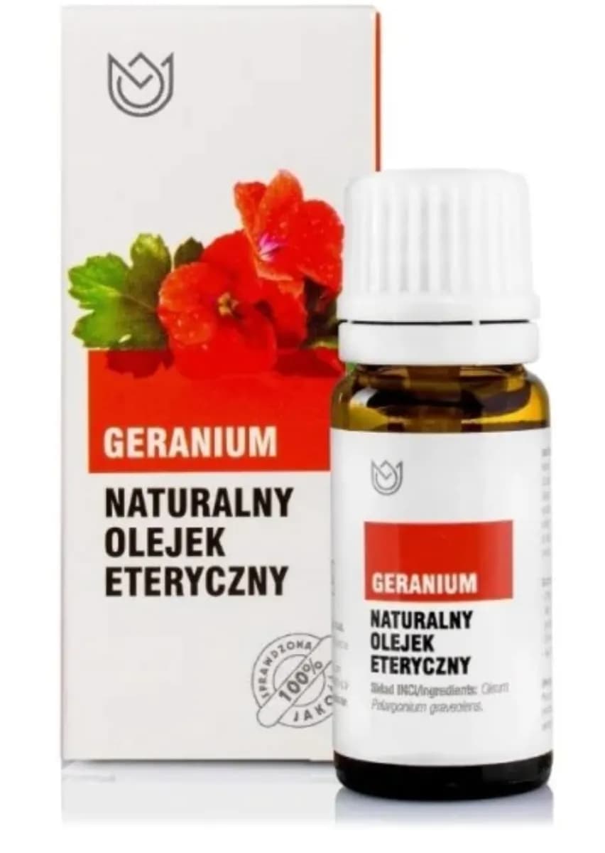 Naturalne Aromaty Olejek eteryczny Geranium 10 ml - zdjęcie 1