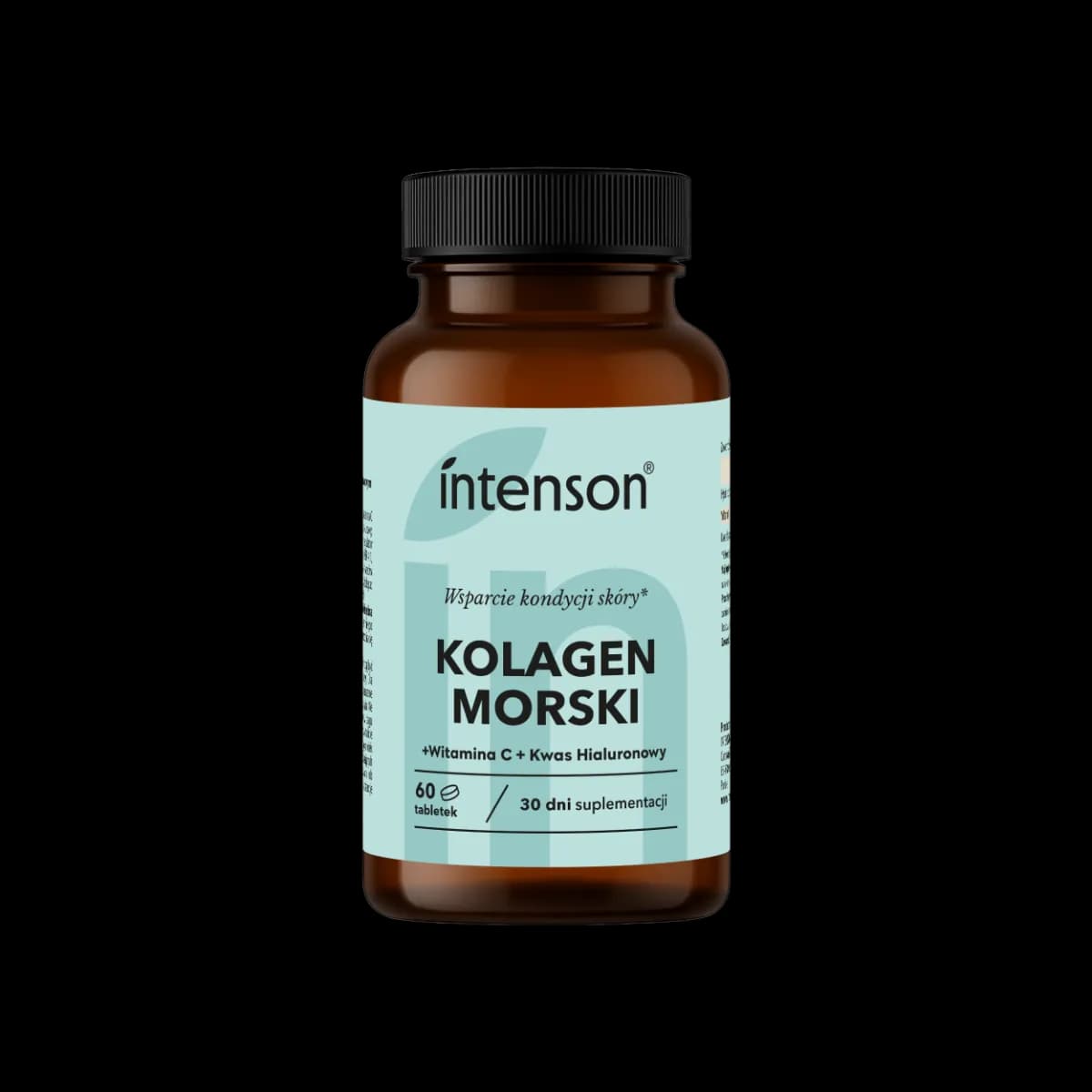 Intenson Kolagen morski + Witamina C + hialuron 60 tabletek - zdjęcie 1