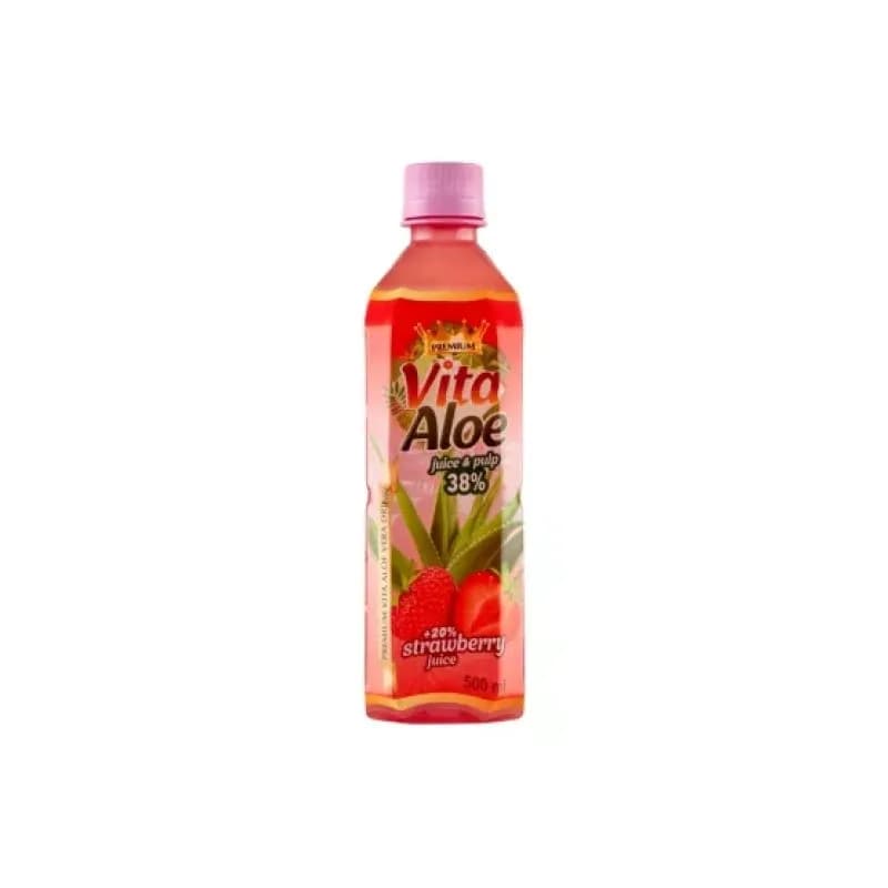 VITA Aloe Napój z aloesem 38% truskawka 500 ml - zdjęcie 1