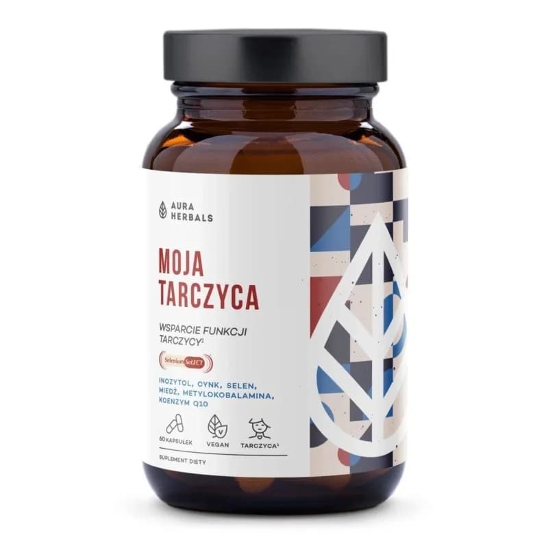 Aura Herbals Moja Tarczyca Wsparcie Funkcji Tarczycy 60 kapsułek - zdjęcie 1